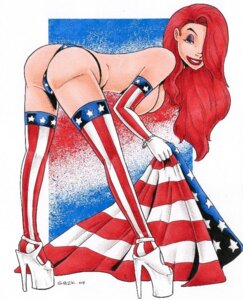 Rating: Explicit Score: 0 Tags: 1girls 2005 american_flag american_flag_bikini american_flag_legwear ass bent_over breasts busty cleavage disney elbow_gloves eyeshadow female female_only garrett_blair gb2k hair_over_one_eye high_heels human jessica_rabbit lipstick platform_heels red_hair red_lipstick rule34 seductive sideboob solo stockings thighhighs voluptuous who_framed_roger_rabbit User: bunchy7s