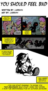 Rating: Safe Score: 0 Tags: 2013 angry bodily_fluids bullying comic crying cutie_mark dialogue e621 english_text equid equine feathered_wings feathers female feral fluttershy_(mlp) friendship_is_magic group hasbro hi_res hug labba94 mammal my_little_pony mythological_creature mythological_equine mythology pegasus rainbow_dash_(mlp) sad tears teasing text wings yellow_body yellow_feathers User: bunchy7s