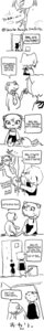 Rating: Safe Score: 0 Tags: 2000 absurd_res ame_(daisuke_amaya) amphibian anthro black_and_white comic daisuke_amaya dialogue digital_drawing_(artwork) digital_media_(artwork) domestic_cat duo e621 english_text felid feline felis female frog hi_res inside kaeru_(kero_blaster) kero_blaster long_image male mammal monochrome number raining rating_scale seven_frame_image studio_pixel tall_image text what User: bunchy7s