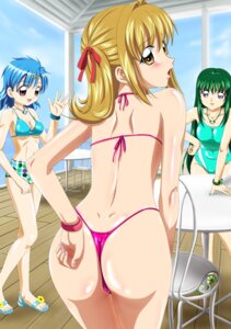Rating: Questionable Score: 0 Tags: akai_shinju ankoku_tiger ass bikini black_eyes blonde_hair blue_hair blush bracelet breasts brown_eyes brown_hair chair cleavage dimples_of_venus female from_behind green_hair hair_ornament hair_ribbon hairclip hand_on_hip hanon_hosho highres hips jewelry lipstick long_hair looking_back lucia_nanami makeup mermaid_melody_pichi_pichi_pitch multiple_females multiple_girls nail_polish necklace official_style one-piece_swimsuit open_mouth polka_dot red_eyes ribbon rina_toin rule34 sandals short_hair shorts swimsuit table thong_bikini very_long_hair waving User: bunchy7s