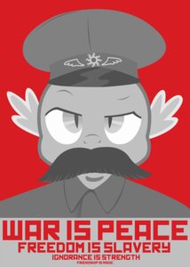 Rating: Safe Score: 0 Tags: anthro big_brother clothing crossover dragon e621 election equestria-election facial_hair friendship_is_magic hasbro hat headgear headwear male mustache my_little_pony mythological_creature mythological_scalie mythology nineteen_eighty-four parody poster poster_template propaganda russian scalie simple_background solo soviet_union spike_(mlp) toony User: bunchy7s