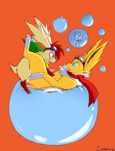 Rating: Explicit Score: 0 Tags: alternate_color anal anal_penetration bodily_fluids bubble candyfoxy clothing cum cum_inside cum_on_fur digital_media_(artwork) duo e621 eeveelution erection eyewear feral fur generation_1_pokemon generation_4_pokemon genital_fluids genitals goggles grin hi_res hypnosis jolteon legendary_pokemon male male/male male_penetrated male_penetrating male_penetrating_male mew_(pokemon) mind_control nintendo open_mouth orange_background penetration penis pokemon pokemon_(species) precum purple_eyes red_body red_fur scarf sex shaded shaymin shrike_alvaron simple_background sky_forme_shaymin smile spiral spiral_eyes tongue yellow_body yellow_fur User: bunchy7s