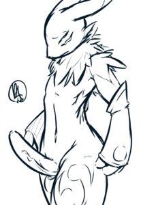 Rating: Explicit Score: 0 Tags: 1boy anthro canid canine digimon erection fur furry male male_digimon male_only male_renamon monochrome nude penis renamon rule34 side_view solo standing tagme User: bunchy7s