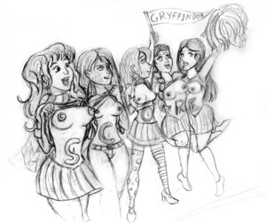 Rating: Explicit Score: 0 Tags: 5girls arm_around_waist arm_up belt bindi body_writing braid breasts breasts_out cheering cheerleader clothed clothed_female clothing earrings english_text exhibitionism eyes female female_only flag flashing flashing_breasts footwear freckles freckles_on_chest french_braid full_body fully_clothed ginny_weasley gryffindor hair happy harry_potter heels hermione_granger holding holding_flag holding_object hugging human human_only indian indian_female leg_up legs_up long_hair luna_lovegood magic_user medium_breasts miniskirt mismatched_clothing mismatched_legwear monochrome multiple_females multiple_girls nipples nudity open_eyes open_mouth padma_patil pants parvati_patil patil_sisters piercing pom_poms presenting presenting_breasts public public_nudity quidditch ravenclaw rule34 school_uniform schoolgirl shirt shirt_lift shirt_up shoes siblings simple_background sisters sketch skirt small_breasts smile socks sport standing standing_on_one_leg stockings striped_legwear stripes student tan-skinned_female text theliberator thighhighs tied_hair twins white_background witch_(harry_potter) young User: bunchy7s