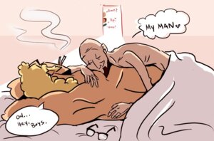 Rating: Explicit Score: 0 Tags: 4boys after_sex afterglow arms_behind_head bald being_watched blonde_hair brock_samson brown_hair caught_on_camera cigarettes dean_venture duo_focus elthegeneral english_text gay glasses goatee h.e.l.p.er. hank_venture looking_pleasured lying_on_person male male_only multiple_boys multiple_males muscular muscular_male nude on_bed rule34 rusty_venture smoke smoking speech_bubble tagme text venture_brothers yaoi User: bunchy7s