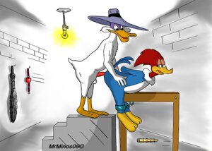 Rating: Explicit Score: 0 Tags: 2009 2boys anal_penetration anal_sex anthro arms_behind_back artist_name artist_request avian ball_gag bird bondage crossover darkwing_duck darkwing_duck_(character) dildo disney duck gay hat leg_irons light_bulb looking_at_partner looking_back male male_only mask mr._minos09_(artist) penis red_penis rule34 stairs studded_dildo tagme the_woody_woodpecker_show whip woodpecker woody_woodpecker yaoi User: bunchy7s