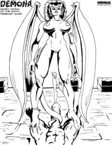 Rating: Explicit Score: 0 Tags: 2008 demona disney female gargoyles karmagik male monochrome nipples penis rule34 tagme User: bunchy7s