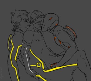 Rating: Explicit Score: 0 Tags: anal artist_request blindfold clothed_on_nude clu disney gay helmet male male_only nude penis rinzler rule34 sam_flynn threesome tron tron_legacy User: bunchy7s