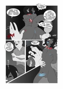 Rating: Explicit Score: 0 Tags: age_difference anthro anus arms_bound_to_collar backsack balls bdsm big_butt blue_eyes blue_penis bodily_fluids bondage bound butt butt_slap canid canine clothed clothing collar collar_only comic crouching cuff_(restraint) cuffs_to_collar dialogue domestic_cat dominant dominant_male duo e621 english_text erection eyes_closed eyewear felid feline felis femboy foreskin fox fully_clothed gasp genital_fluids genitals glans glasses good_boy hair hand_on_belly hands_behind_back hi_res humanoid_genitalia humanoid_penis larger_dom larger_male licking male male/male mammal mostly_nude multiple_scenes mustachemutt nipples nude older_dom_younger_sub older_male on_lap open_mouth pain partially_retracted_foreskin penis poshfox precum pulling_hair restraints restricted_palette sal_(salkitten) shirt sitting size_difference slap smaller_male spanking speech_bubble submissive submissive_male tears text tongue tongue_out topwear touching_hair whining young younger_male User: bunchy7s