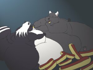 Rating: Safe Score: 0 Tags: 4:3 anthro bear belly big_breasts black_body black_fur breasts duo e621 feeding female food fur gorix grey_body grey_fur hair herm_(lore) hot_dog huge_breasts male mammal mephitid morbidly_obese obese overweight skunk striped_skunk tail twillight_(twillightskunk) white_body white_fur white_hair zicnoracel User: bunchy7s Rating: Safe Score: 0 Tags: 4:3 anthro bear belly big_breasts black_body black_fur breasts duo e621 feeding female food fur gorix grey_body grey_fur hair herm_(lore) hot_dog huge_breasts male mammal mephitid morbidly_obese obese overweight skunk striped_skunk tail twillight_(twillightskunk) white_body white_fur white_hair zicnoracel User: bunchy7s