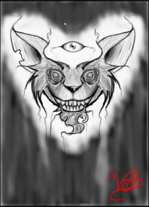 Rating: Safe Score: 0 Tags: 2013 3_eyes ambiguous_gender anthro biped border cheek_tuft digital_drawing_(artwork) digital_media_(artwork) e621 ear_tuft facial_tuft floating front_view fur grey_background greyscale grin headshot_portrait heart_symbol humanoid_pointy_ears insane looking_at_viewer monochrome multi_eye notched_ear pointy_ears portrait self_portrait sharp_teeth signature simple_background sketch smile solo teeth the_void tuft User: bunchy7s