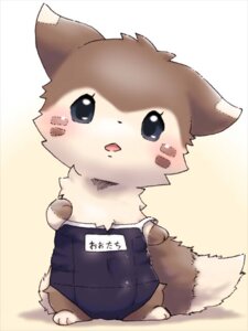 Rating: Safe Score: 0 Tags: ambiguous_gender chibi clothing e621 fallinnight fluffy furret generation_2_pokemon looking_at_viewer navel nintendo open_mouth pokemon pokemon_(species) solo standing swimwear User: bunchy7s