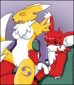 Rating: Explicit Score: 0 Tags: andromorph andromorph/female andromorph_on_bottom andromorph_penetrating andromorph_penetrating_female anthro anthro_on_anthro bandai_namco breasts brown_eyes canid canine chest_tuft digimon digimon_(species) dildo dipstick_tail duo e621 eyes_closed female female_on_top female_penetrated fur genitals hair humanoid_pointy_ears intersex intersex/female intersex_on_bottom intersex_penetrating intersex_penetrating_female kangaroo long_ears lying macropod mammal markings marsupial navel nipples on_back on_bottom on_top open_mouth penetration pointy_ears red_body red_eyes red_fur red_hair renamon reverse_cowgirl_position sex sex_toy sex_toy_in_vagina sex_toy_insertion shadow sharey spread_legs spreading strapon strapon_in_pussy strapon_insertion strapon_sex tail tail_markings toying_partner tuft vaginal vaginal_penetration verona7881 vulva wearing_strapon white_body white_fur yellow_body yellow_fur User: bunchy7s