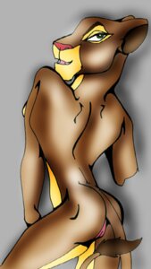 Rating: Explicit Score: 0 Tags: anthro anthrofied biped disney e621 felid female genitals green_eyes lion looking_at_viewer looking_back low_res mammal nala_(the_lion_king) pantherine rear_view solo standing tail the_lion_king unknown_artist vulva User: bunchy7s