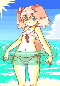 Rating: Questionable Score: 0 Tags: anthro beach bikini blue_eyes blush canid canine canis chest_tuft clothed clothing cloud detailed_background digital_media_(artwork) domestic_dog e621 female fur inflatable itou_sora kemono kin-shun low_res mammal navel outside pool_toy sand sea seaside skimpy sky solo sun swim_ring swimwear tail triangle_bikini tuft two-piece_swimsuit water User: bunchy7s