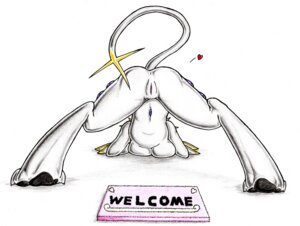 Rating: Explicit Score: 0 Tags: anus ass_up black_pawpads breasts butt carpet corillion doormat e621 female genitals heart_symbol humor mooning navel nude pawpads plump_labia presenting presenting_hindquarters raised_tail rear_view simple_background solo spread_legs spreading tail teasing under_boob unknown_species vulva welcome_mat white_background User: bunchy7s