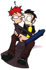 Rating: Explicit Score: 0 Tags: ! 2boys black_hair fully_clothed glasses goatee jhonen_vasquez long_jacket looking_at_viewer male male_only red_hair roman_dirge rule34 tagme yellow_shirt User: bunchy7s Rating: Explicit Score: 0 Tags: ! 2boys black_hair fully_clothed glasses goatee jhonen_vasquez long_jacket looking_at_viewer male male_only red_hair roman_dirge rule34 tagme yellow_shirt User: bunchy7s
