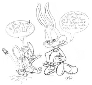 Rating: Explicit Score: 0 Tags: anthro buster_bunny fur furry hyper looqdrake male male_only mammal mouse multiple_males rabbit rodent rule34 sketch sneezer tagme tiny_toon_adventures User: bunchy7s