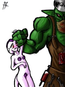 Rating: Questionable Score: 0 Tags: 1girls female gaunt ork pointy_chin rule34 tagme tyranid warhammer_(franchise) warhammer_40k User: bunchy7s