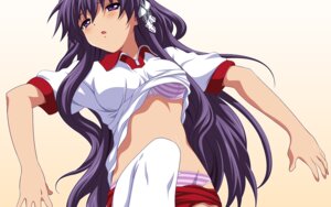 Rating: Explicit Score: 0 Tags: bow bra clannad clothing female fujibayashi_kyou gym_uniform highres lingerie panties purple_hair rule34 straight_hair striped striped_panties underwear wallpaper User: bunchy7s