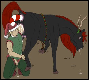 Rating: Explicit Score: 0 Tags: anal anal_penetration antlers backlash91 bestiality black_body black_border black_fur blue_eyes blush bodily_fluids border bottomwear bottomwear_down bound candy candy_cane candy_cane_in_ass christmas christmas_clothing christmas_headwear clothed clothing conditional_dnp crimson_(backlash91) cum deep_fisting deep_penetration dessert digital_media_(artwork) double_penetration drooling duo e621 ejaculation elbow_deep_in_a_horse elf equid equine fake_antlers fake_horns female female_feral female_on_humanoid female_penetrated feral feral_penetrated fisting food food_fetish food_insertion food_play fur genital_fluids genitals hair half-erect hat headgear headwear hobbled holidays horn horse humanoid humanoid_on_feral humanoid_penetrating humanoid_penetrating_feral improvised_sex_toy interspecies legs_tied lost_my_keys male male/female male_on_feral male_penetrating male_penetrating_female mammal nude orgasm pants pants_down partially_clothed penetration penis precum red_hair saliva santa_hat sex simple_background teats tongue tongue_out vaginal vaginal_fisting vaginal_fluids vaginal_penetration vaginal_squirting vein vulva User: bunchy7s