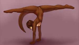 Rating: Questionable Score: 0 Tags: 5_fingers adolescent ajna anthro athletic athletic_anthro athletic_female bangs bare_breasts biped black_nose breasts brown_background brown_body brown_fur brown_hair brown_tail brown_theme casual_nudity digital_media_(artwork) digitigrade e621 elise featureless_crotch female female_anthro fingers flexible front_view full-length_portrait fur hair handstand long_hair mammal multicolored_body multicolored_fur mustelid navel nude nude_anthro nude_female otter portrait purple_background shaded shadow simple_background simple_shading small_breasts snout solo splits spread_legs spreading tail tan_body tan_fur three-quarter_view two_tone_body two_tone_fur upside_down warm_colors young young_anthro young_female User: bunchy7s