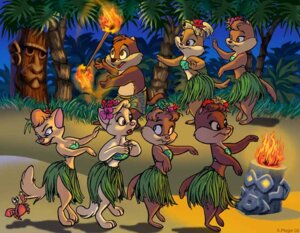 Rating: Safe Score: 0 Tags: accessory anthro aquatic arthropod barefoot brown_body brown_fur cats_don't_dance chipmunk clothed clothing crab crustacean dancing decapod detailed_background domestic_cat e621 feet felid feline felis female feral fire flower flower_in_hair fur grass_skirt ground_squirrel group hair hair_accessory hula malacostracan male mammal mask midriff plant rodent sawyer_(cats_don't_dance) sciurid shelly_pleger tan_body tan_fur tiki warner_brothers User: bunchy7s