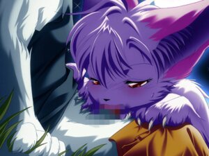 Rating: Explicit Score: 0 Tags: 4:3 anthro anthro_on_anthro blush bodily_fluids censored claws clothed clothing domestic_cat duo e621 felid feline felis fellatio female female_penetrated genitals grass hair ikuta_takanon lick_zack male male/female male_penetrating male_penetrating_female mammal mosaic_censorship night official_art oral oral_penetration outside penetration penile penis plant purple_hair run_turn sex sweat sweatdrop tail_tale yaminabe_aries User: bunchy7s