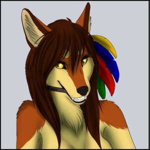 Rating: Safe Score: 0 Tags: 1:1 accessory akita akita_inu anthro big_ears brown_body brown_fur brown_hair bust_portrait canid canine canis domestic_dog e621 feather_clip feathers female fur grin hair hair_accessory hairclip hashire hashire_(character) hybrid icon iluq mammal pen portrait red_wolf smile solo spitz stylus teeth wolf yellow_eyes User: bunchy7s