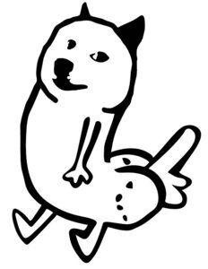 Rating: Explicit Score: 0 Tags: anthro balls black_and_white black_nose butt canid canine canis dickbutt doge dogebutt dogelore domestic_dog e621 fusion genitals humor looking_at_viewer male mammal meme monochrome nude penis shiba_inu simple_background solo spitz unknown_artist what what_has_science_done white_background User: bunchy7s