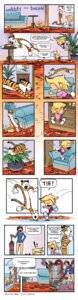 Rating: Safe Score: 0 Tags: absurd_res bacon_(hobbes_and_bacon) calvin_and_hobbes comic countershading e621 english_text felid female hi_res hobbes lava mammal pantherine phill_berry plushie stripes susie_derkins text tiger User: bunchy7s