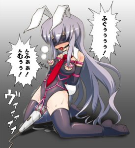 Rating: Explicit Score: 0 Tags: arms_behind_back ball_gag blindfold blush bondage bound bound_arms bound_hands bound_wrists box_tie breast_bondage breasts bunny_ears bunny_tail bunnysuit drool egg_vibrator elbow_gloves female femsub forced forced_orgasm gag gagged gloves heavy_breathing highres hitachi_magic_wand kneeling leotard long_hair medium_breasts necktie nipple_vibrator noya noya_makoto pet petplay purple_hair pussy pussy_juice pussy_juice_puddle red_ball_gag reisen_udongein_inaba rope rule34 saliva shibari shibari_over_clothes solo spread_legs sweat tail tape thighhighs tied_up torture touhou translated very_long_hair vibrator User: bunchy7s