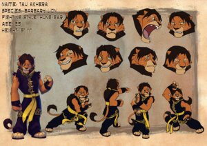 Rating: Safe Score: 0 Tags: 2008 angry anthro asian biped brown_hair e621 emotion_chart english_text felid hair hibbary kung_fu lion male mammal model_sheet pantherine smile solo tail tail_tuft tau_akhera tauakhera teeth text tuft User: bunchy7s