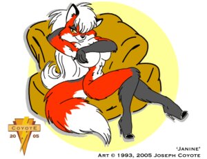 Rating: Questionable Score: 0 Tags: 1993 2005 4_fingers anthro big_breasts biped breasts canid canine claws clothing covering covering_self dipstick_tail e621 female fingers footwear fox fur grey_body grey_fur hair hair_over_eye hand_behind_head high_heels janine joseph_ny long_hair looking_at_viewer low_res mammal markings multicolored_tail one_eye_obstructed pinup pose red_body red_fur shoes sitting smile solo tail tail_markings white_body white_fur white_hair yellow_eyes User: bunchy7s