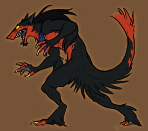 Rating: Safe Score: 0 Tags: 2011 airu angry anthro biped claws clothing e621 fangs kerchief male mammal max_power open_mouth sergal simple_background solo standing tail teeth yellow_eyes User: bunchy7s