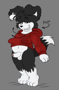 Rating: Explicit Score: 0 Tags: alpha_channel anthro balls border_collie bottomless canid canine canis clothed clothing collie dipstick_tail domestic_dog e621 erection eyebrows foreskin genitals grin herding_dog humanoid_genitalia humanoid_penis leg_markings looking_at_viewer male mammal markings pastoral_dog penis roarey_raccoon roni_collins sheepdog simple_background smile socks_(marking) solo tail tail_markings transparent_background young young_anthro young_male User: bunchy7s