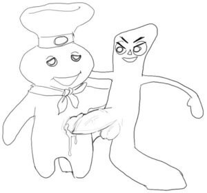 Rating: Explicit Score: 0 Tags: anthro crossover furry gumby gumby_(series) male male_only mascot pilsbury_doughboy rule34 User: bunchy7s Rating: Explicit Score: 0 Tags: anthro crossover furry gumby gumby_(series) male male_only mascot pilsbury_doughboy rule34 User: bunchy7s