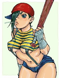 Rating: Explicit Score: 0 Tags: bangs baseball_bat bat_(object) bent_over blush breasts clothing color covered_breasts earthbound female female_only fingerless_gloves green_hair hair_over_eye hat human medium_breasts mother_(series) ness perky_breasts plump pose rule34 rule_63 skimpy_clothes solo thighs underboob weapon User: bunchy7s Rating: Explicit Score: 0 Tags: bangs baseball_bat bat_(object) bent_over blush breasts clothing color covered_breasts earthbound female female_only fingerless_gloves green_hair hair_over_eye hat human medium_breasts mother_(series) ness perky_breasts plump pose rule34 rule_63 skimpy_clothes solo thighs underboob weapon User: bunchy7s