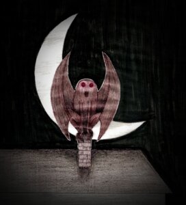 Rating: Safe Score: 0 Tags: ambiguous_gender brown_body building chimney claws cryptid e621 feral house monster moon mothman night on_roof open_mouth outside papercraft papercutting_(artwork) phoenix138 red_eyes rooftop sitting solo traditional_media_(artwork) unknown_artist wings User: bunchy7s