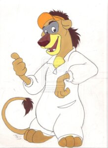 Rating: Safe Score: 0 Tags: 3_toes 4_fingers anthro biped black_eyes brown_hair clothed clothing disney e621 feet felid fingers fully_clothed fur gesture hair hand_gesture hat headgear headwear jumpsuit lion looking_at_viewer male mammal open_mouth open_smile pantherine simple_background smile solo standing tail tail_tuft talespin tan_body tan_fur thumbs_up toes toony tuft visor_cap watermark white_background wildcat_(talespin) zimaro User: bunchy7s