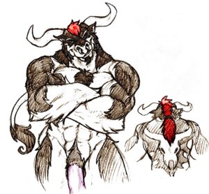 Rating: Explicit Score: 0 Tags: anthro big_penis biped bovid bovine cattle crossed_arms e621 facial_piercing flaccid genitals grin hair horn jax_the_bat jewelry looking_at_viewer male mammal muscular muscular_anthro muscular_male nose_piercing nude penis piercing ponytail septum_piercing simple_background smile smirk solo standing tail tail_tuft tuft white_background User: bunchy7s