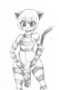 Rating: Explicit Score: 0 Tags: ailin bulge clothed clothing detailed_bulge domestic_cat e621 felid feline felis genital_outline genitals gynomorph half-erect hi_res humanoid humanoid_genitalia humanoid_penis intersex mammal nikoh penis penis_outline solo User: bunchy7s