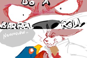 Rating: Safe Score: 0 Tags: angry anthro avian barrel_roll beak bird blue_body blue_feathers comic e621 english_text falco_lombardi falcon falconid feathers humor lagomorph leporid low_res male mammal nintendo peppy_hare rabbit rollingrabbit star_fox text User: bunchy7s Rating: Safe Score: 0 Tags: angry anthro avian barrel_roll beak bird blue_body blue_feathers comic e621 english_text falco_lombardi falcon falconid feathers humor lagomorph leporid low_res male mammal nintendo peppy_hare rabbit rollingrabbit star_fox text User: bunchy7s