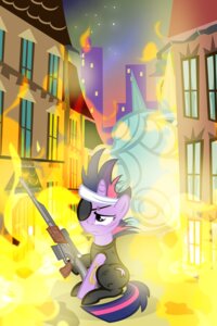 Rating: Safe Score: 0 Tags: 2012 2:3 bandage building burning_building city clothing cobra e621 equid equine eye_patch eyewear female feral fire friendship_is_magic fur gun hair hasbro hi_res horn mammal manehattan multicolored_hair my_little_pony mythological_creature mythological_equine mythology pixelkitties purple_body purple_fur purple_hair ranged_weapon reptile rifle rip scalie scar sculpture skinsuit snake solo statue tail tattoo tight_clothing twilight_sparkle_(mlp) two_tone_hair unicorn weapon User: bunchy7s