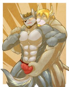 Rating: Explicit Score: 0 Tags: 2013 4:5 abs anthro arm_grab beard biceps big_muscles blonde_hair blush bodily_fluids bovid bovine brown_body brown_fur brown_hair bulge canid canine canis cattle chest_tuft clothed clothing cum cum_in_clothing cum_in_pants cum_in_underwear cum_string cum_through_clothing cum_through_underwear duo e621 erection facial_hair facial_piercing fangs from_behind_position fur genital_fluids genitals goatee grey_body grey_fur grin grope hair handjob hi_res horn interspecies leaking male male/male mammal muscular muscular_male nose_piercing nose_ring nude one_eye_closed open_mouth pecs penile penis penis_grab piercing precum reach_around red_eyes rikitsu ring_piercing septum_piercing sex smile standing teeth tongue topless tuft underwear wet wet_clothing wet_underwear wink wolf yellow_eyes User: bunchy7s