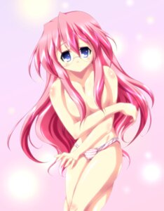 Rating: Explicit Score: 0 Tags: blush breast_hold breasts cleavage female glasses ka2 long_hair lucky_star miyuki_takara navel panties pink_hair rule34 striped striped_panties thighs topless underwear User: bunchy7s