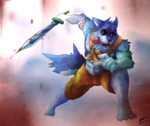 Rating: Questionable Score: 0 Tags: 2013 abs abstract_background absurd_res anthro biceps biped black_sclera blackham blood blue_body blue_fur bodily_fluids bottomwear breath bulge canid canine canis claws clothing e621 fangs fluffy fluffy_tail fur hi_res male mammal melee_weapon muscular muscular_anthro muscular_male panting pecs pose red_eyes shorts solo standing sword tail teeth tongue weapon wolf User: bunchy7s Rating: Questionable Score: 0 Tags: 2013 abs abstract_background absurd_res anthro biceps biped black_sclera blackham blood blue_body blue_fur bodily_fluids bottomwear breath bulge canid canine canis claws clothing e621 fangs fluffy fluffy_tail fur hi_res male mammal melee_weapon muscular muscular_anthro muscular_male panting pecs pose red_eyes shorts solo standing sword tail teeth tongue weapon wolf User: bunchy7s