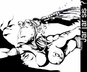 Rating: Explicit Score: 0 Tags: 2003 alien alien_girl anthro anthro_only black_and_white female gungan pat rule34 star_wars tagme User: bunchy7s