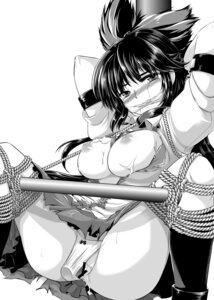 Rating: Explicit Score: 0 Tags: black_hair blush bondage breasts censored cleave_gag clothing collar female fixed_vibrator gag gagged large_breasts monochrome narumizg nipples panties rule34 saliva spread_legs spreader_bar tear torn_clothes touhou underwear utsuho_reiuji vibrator vibrator_bulge vibrator_under_panties User: bunchy7s