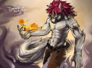 Rating: Safe Score: 0 Tags: abs angry anthro belt biceps black_nose bottomwear clothed clothing e621 fire fluffy fluffy_tail fur green_eyes grey_body grey_fur hair hi_res magic male muscular muscular_anthro muscular_male pecs red_hair scar shorts solo tail tattoo tigerdai topless white_body white_fur User: bunchy7s